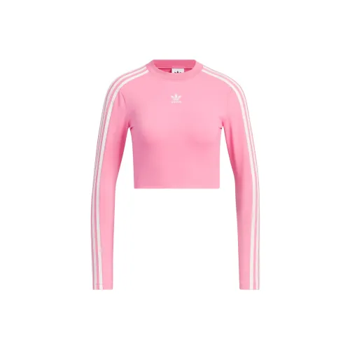 Adidas Originals Adicolor Комплект с короткими рукавами T-рубашка Женская Балет Розовый