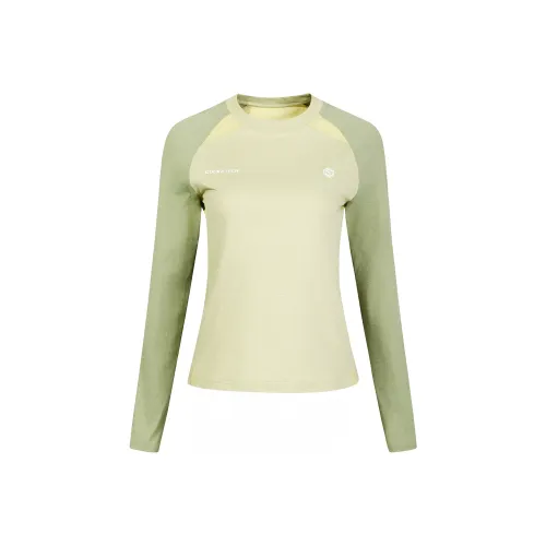 GUUKA TECH T-Shirt Женская Светло-Зеленая