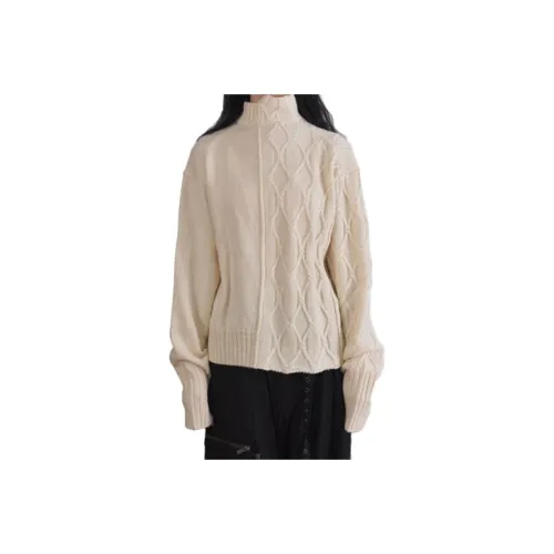 Yohji Yamamoto Белые Женские Свитера
