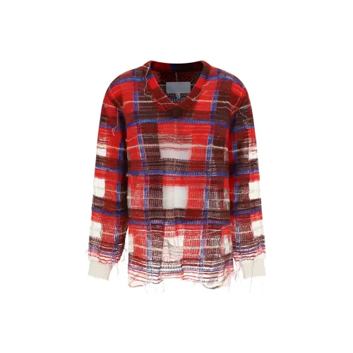 Maison Margiela Женские свитеры красного цвета