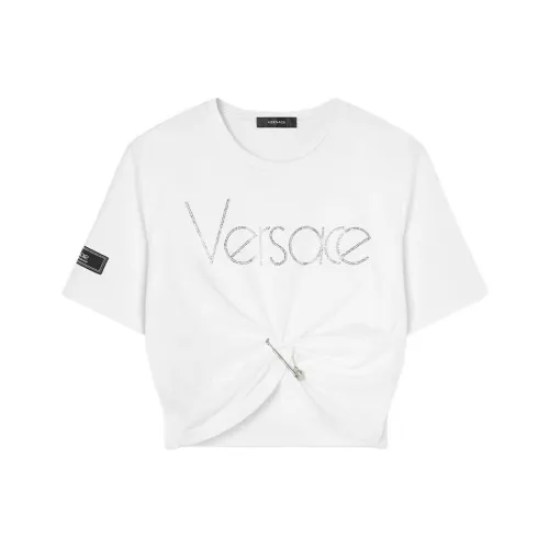 VERSACE SS24 T Рубашка Женская Белая