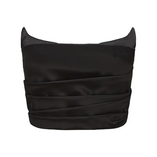 NANA JACQUELINE Crop Top Женский Черный