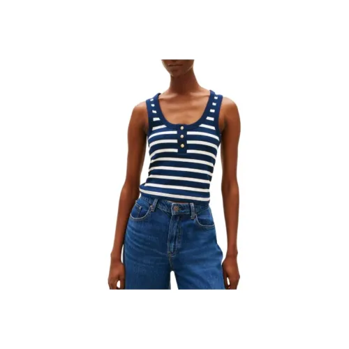 Tommy Hilfiger Майка Женская Морская