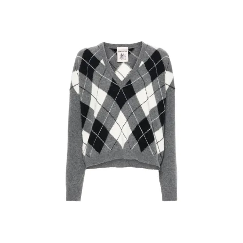 Semicouture SS24 Свитер Женский Серый