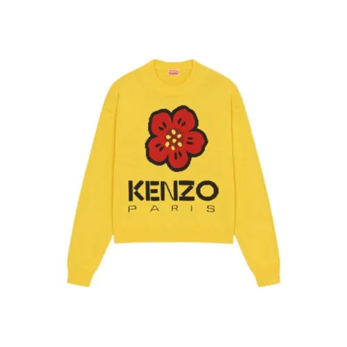 KENZO BOKE FLOWER Collection Золотой Женские Свитеры