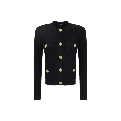 BALMAIN SS22 Свитер Женский Черный