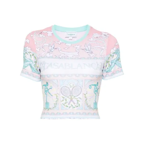 CASABLANCA T-Shirt Женская Розовая