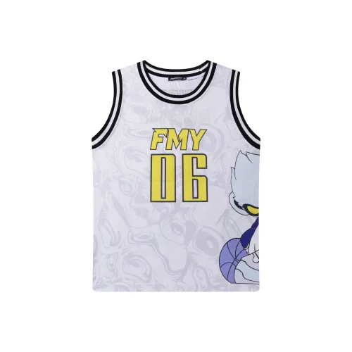 FireMonkey Баскетбольная Джерси Унисекс Белая