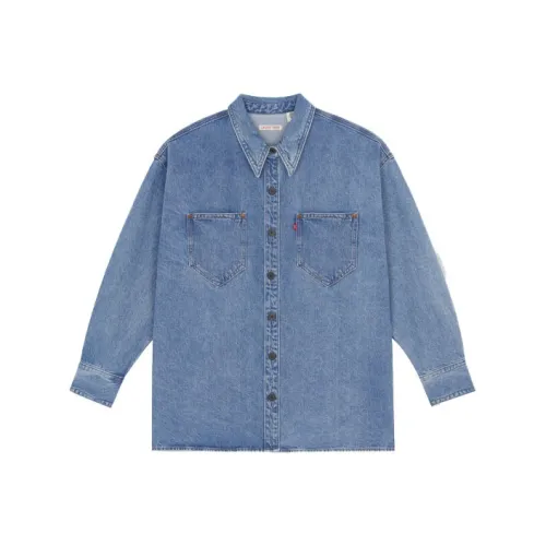 Levis Синие Женские Рубашки
