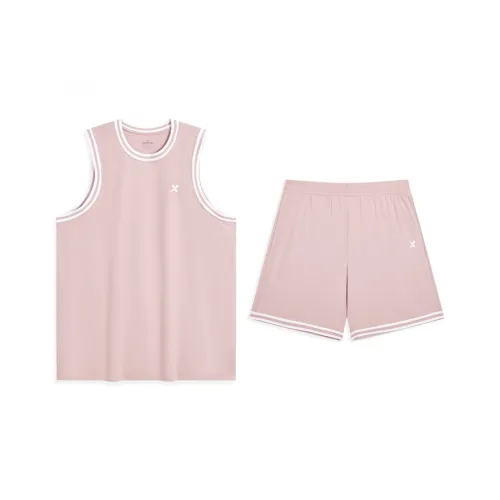 XTEP Баскетбольный костюм мужской цвет розовый материал железо