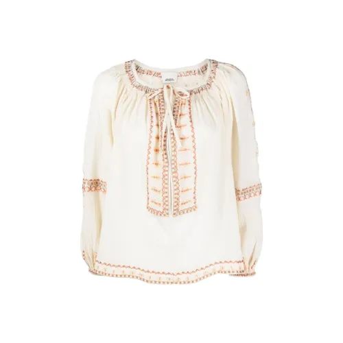 ISABEL MARANT Экрю Женские Рубашки T