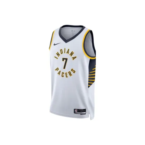 NBA Indiana Pacers Nike Association Swingman Buddy Hield Баскетбольная Джерси Унисекс Белый