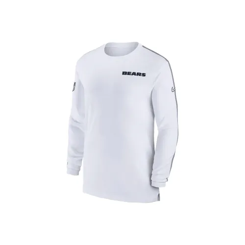 Nike Chicago Bears Sideline COACH Регби Джерси Мужской Белый