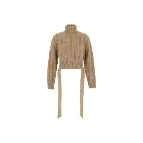 MM6 Maison Margiela Чайный коричневый Женские свитеры