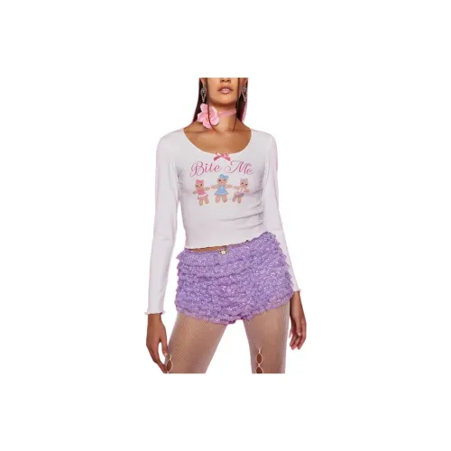 Dolls Kill Стандартная футболка Women's White Белый