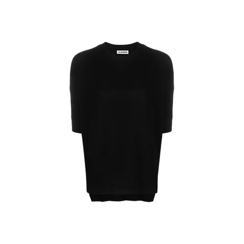 JIL SANDER Черный Женские Кашемировые Свитеры