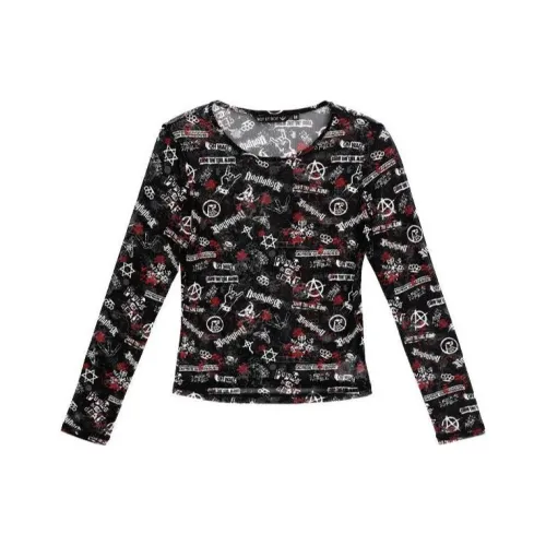 BOY BY BOY FW21 T-Shirt Женская Черная