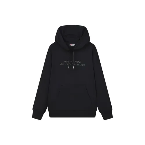 FILA Глубокий черный Женские свитшоты