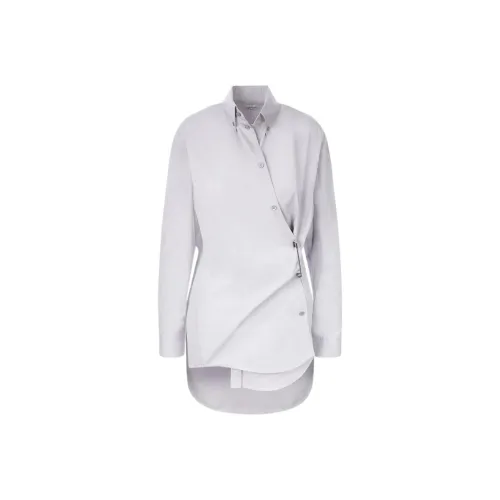 BALENCIAGA Серые Женские Рубашки