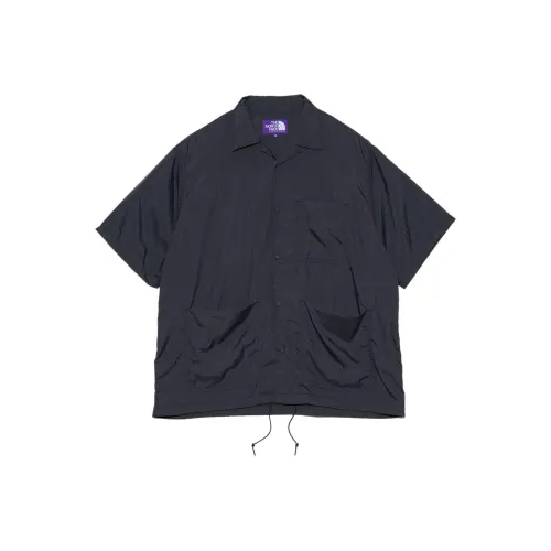 THE NORTH FACE PURPLE LABEL SS25 Рубашка Унисекс Асфальт Серый