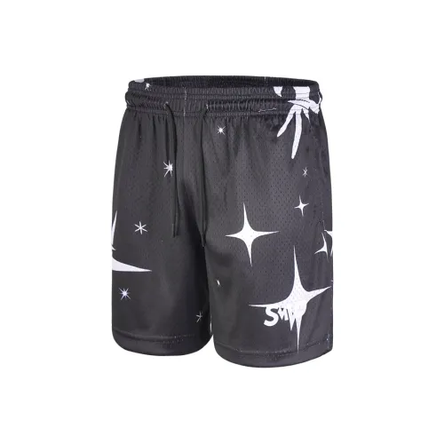 BKCXZICE Баскетбольные шорты Унисекс Starry Black