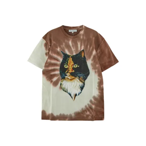 JW Anderson Коричневые Женские Т-рубашки
