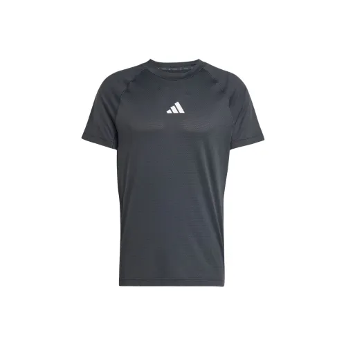 Adidas Gym+Climacool T-Shirt Мужская Угольно-Черная