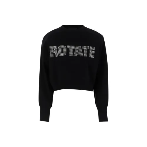 Rotate Черные Женские Свитеры