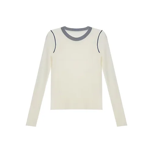 EVPGB Свитер Женский Белый Абрикос