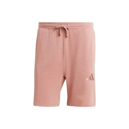 Adidas SS25 Повседневные шорты Мужские Розовые