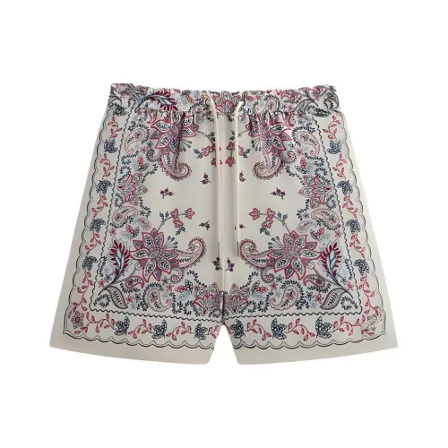 KITH x Silk SS24 Lyocell Active Casual Shorts Men's Ecru