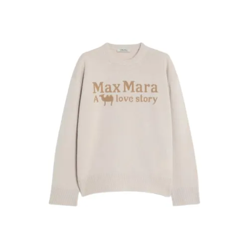 MaxMara Бежевые Женские Свитеры
