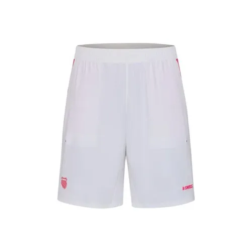 KSWISS Повседневные шорты Мужские Снежно-белый цвет