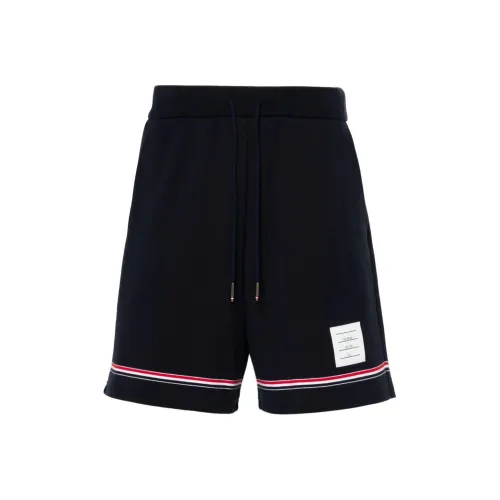 THOM BROWNE Морские синие мужские повседневные шорты