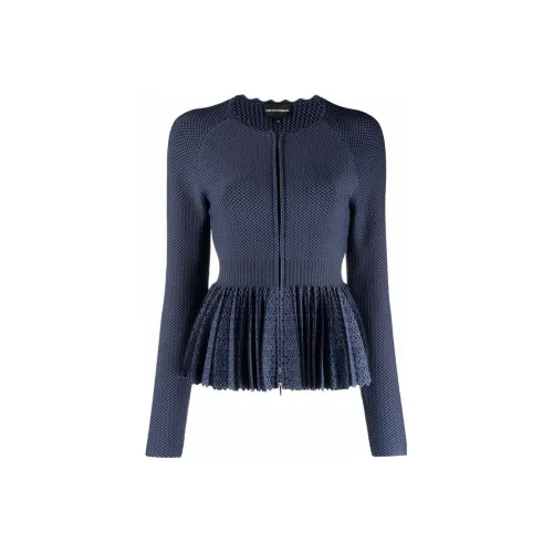 EMPORIO ARMANI Темно-синий Женский Трикотаж