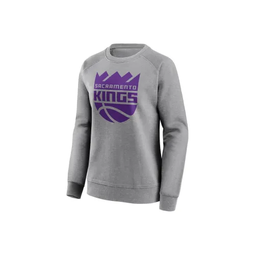 NBA Sacramento Kings Fanatics Толстовка Женская Серого цвета