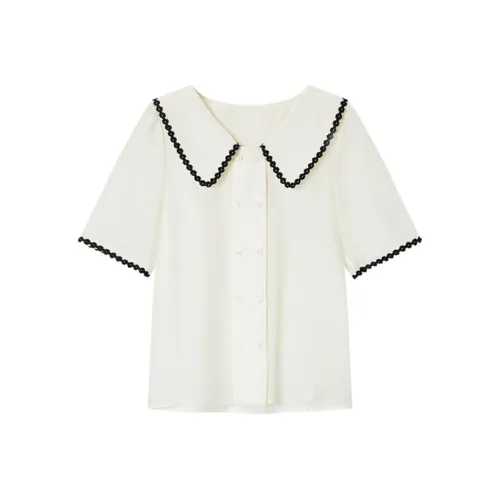 Pit Экрю Женские Рубашки