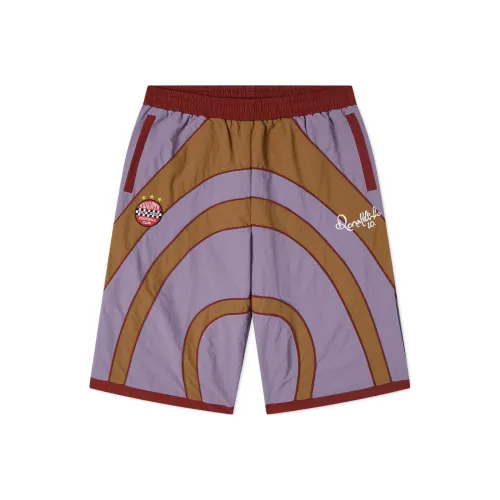 KIDSUPER STUDIOS Ronaldinho Collaboration Фиолетовые Мужские Повседневные Шорты