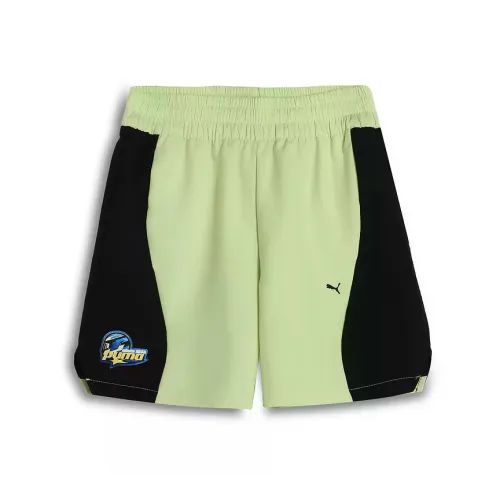 PUMA Повседневные шорты Унисекс Зеленый