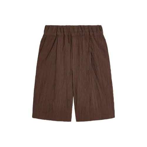 DRIES VAN NOTEN Кофе Мужские Повседневные Шорты