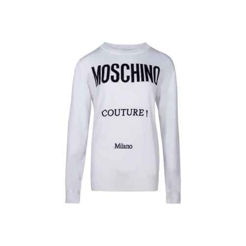 MOSCHINO Свитшот Женский Белый