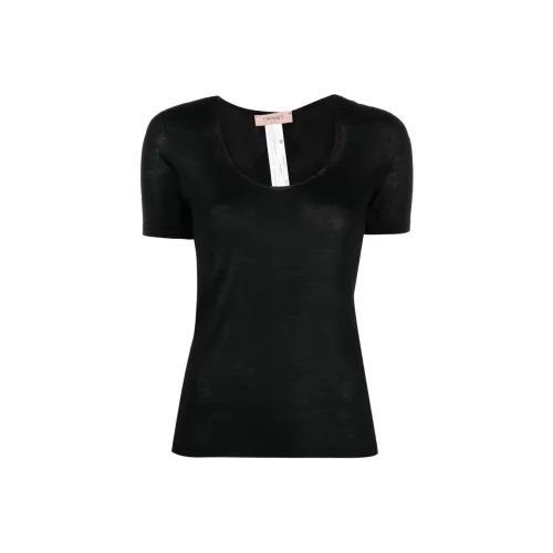 TWINSET Milano T Рубашка Женская Черная