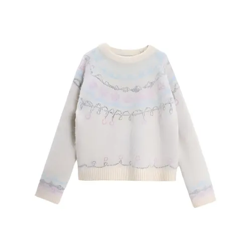 UARE Свитер Женский Бежевый Абрикос