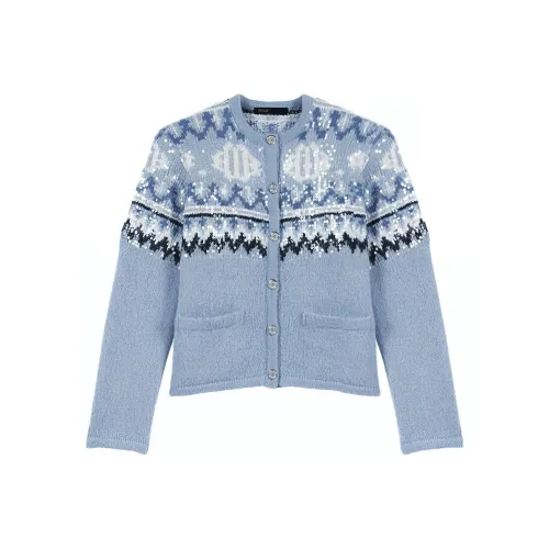 Maje Свитер Женский Светло-Синий