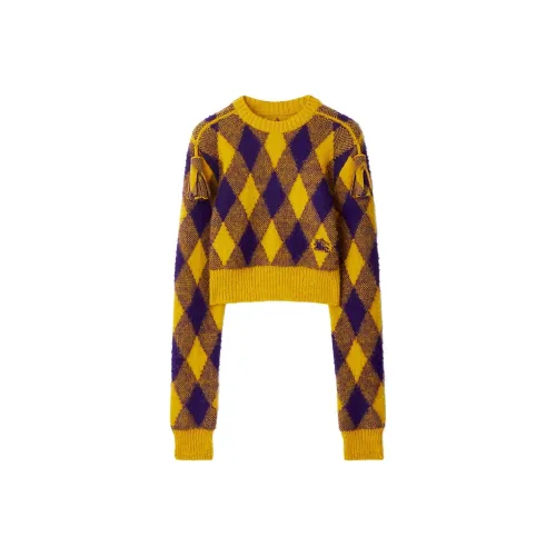 Burberry AUTUMN Груша Желтый Женские Свитеры