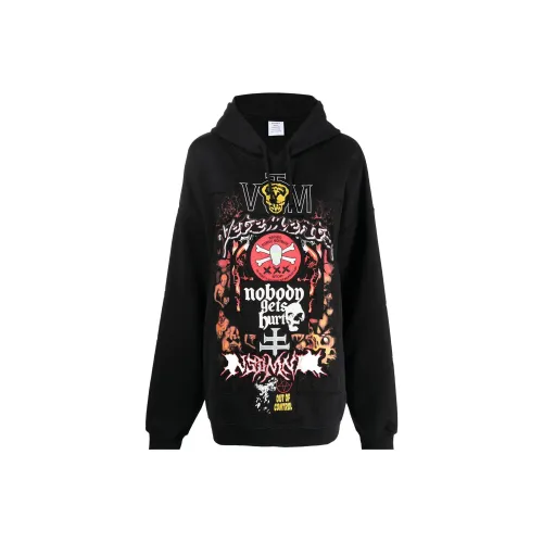 Vetements Черные Женские Свитшоты