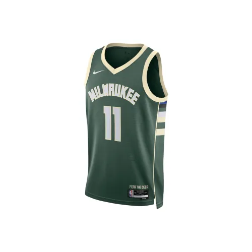 NBA x Nike Баскетбольная Джерси Milwaukee Bucks Унисекс Зеленая