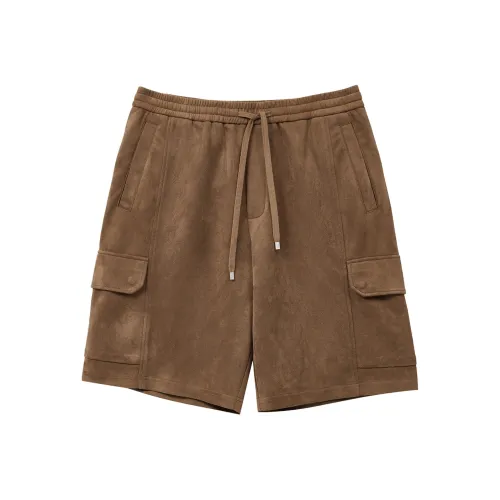 JACK JONES· Повседневные шорты Мужские E10 Темно-коричневый