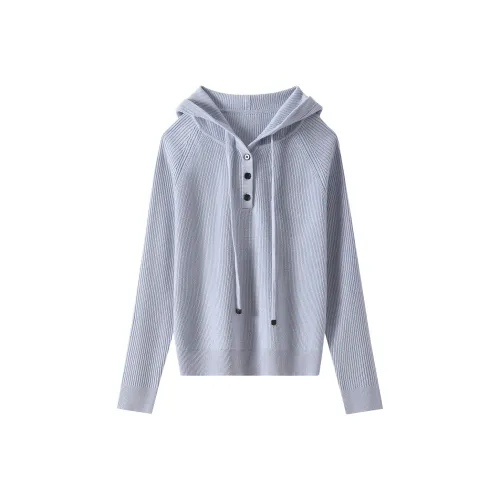 H YXIANG Свитер Женские Черный CAMEL Синий