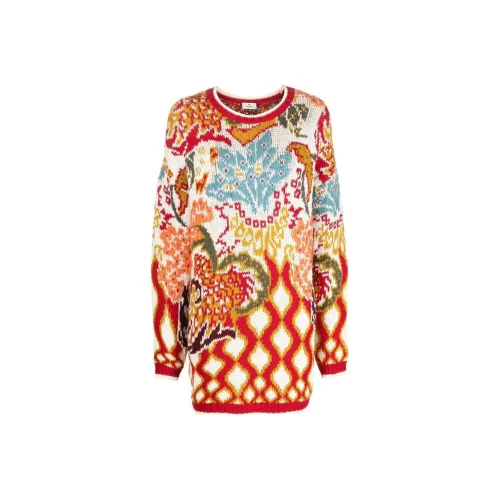 ETRO Многоцветные Женские Кашемировые Свитеры